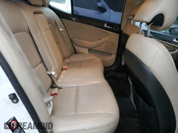 2014 Kia Cadenza Premium with VIN KNALN4D77E5127008, listed as a Copart auction lot 86964554 with 144,381 mi miles and Salvage Title. Bid and sale history available at carsss.com. Image 10.