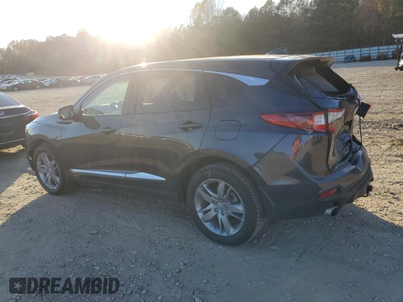 2021 Acura RDX w/Advance Package with VIN 5J8TC2H70ML034463, listed as a Copart auction lot 78355943 with 24,744 mi miles. Bid and sale history available at carsss.com. Image 2.