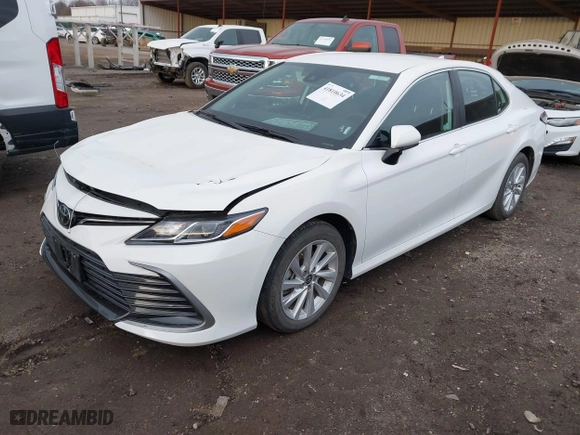 2024 Toyota Camry LE with VIN 4T1C11AK5RU899617, listed as a IAAI auction lot 41810634 with 24,295 mi miles. Bid and sale history available at carsss.com. Image 18.