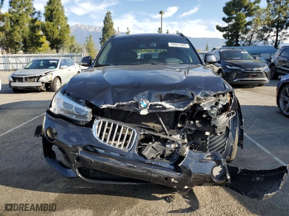 2017 BMW X3 sDrive28i with VIN 5UXWZ7C37H0V90786, listed as a Copart auction lot 49441465 with 73,649 mi miles and Salvage Title. Bid and sale history available at carsss.com. Image 5.