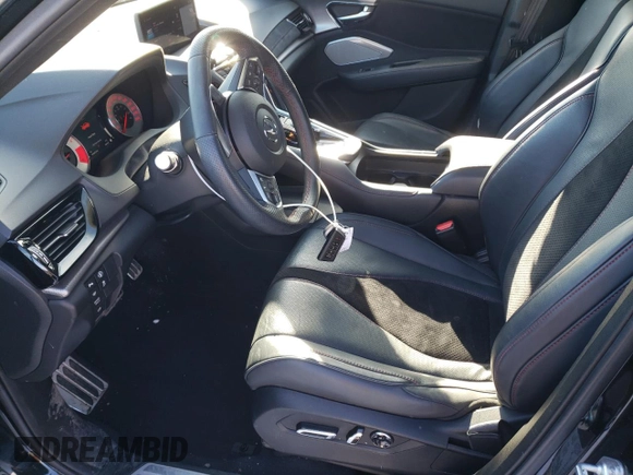 2023 Acura RDX w/A-Spec Package with VIN 5J8TC2H63PL803369, listed as a Copart auction lot 44546515 with 32,553 mi miles and Salvage title. Bid and sale history available at DreamBid. Image 7.