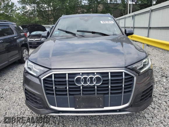 2020 Audi Q7 Premium Plus with VIN WA1LJAF78LD009220, listed as a Copart auction lot 64813815 with 47,200 mi miles and Salvage title. Bid and sale history available at DreamBid. Image 5.
