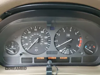1998 BMW 7 Series 740il with VIN WBAGJ8321WDM23045, listed as a Copart auction lot 87018324 with 43,906 mi miles and Salvage Title. Bid and sale history available at carsss.com. Image 9.