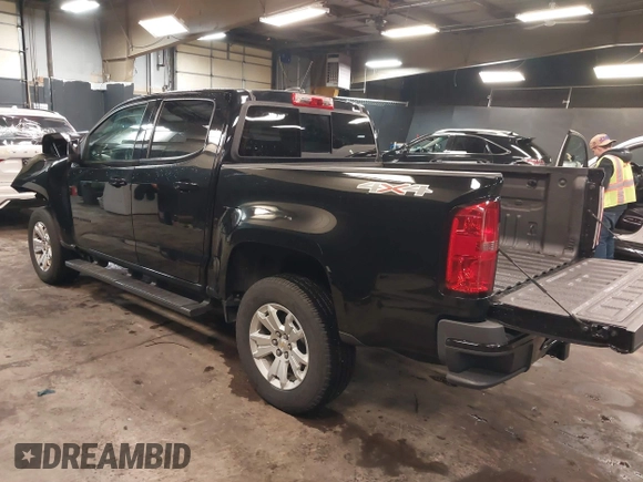 2022 Chevrolet Colorado 4WD LT with VIN 1GCGTCEN7N1303645, listed as a IAAI auction lot 41710632 with 29,105 mi miles and . Bid and sale history available at DreamBid. Image 3.