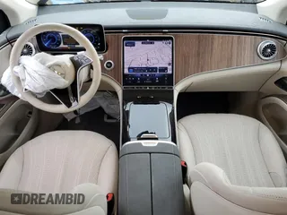 2023 Mercedes-Benz EQS with VIN 4JGDM2EB0PA008000, listed as a Copart auction lot 71283603 with 338 mi miles. Bid and sale history available at carsss.com. Image 8.