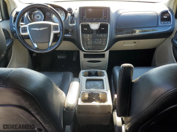 2012 Chrysler Town & Country Touring-L with VIN 2C4RC1CG5CR117404, listed as a Copart auction lot 83339884 with 0 mi miles and Non Repairable. Bid and sale history available at carsss.com. Image 8.