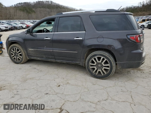 2013 GMC Acadia Denali with VIN 1GKKVTKD3DJ244645, listed as a Copart auction lot 47375925 with 176,554 mi miles and Salvage Title. Bid and sale history available at carsss.com. Image 2.