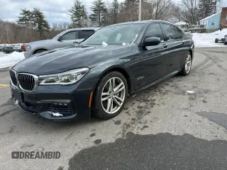 2017 BMW 7 Series with VIN WBA7F2C38HG422936, listed as a Copart auction lot 44996865 with 84,597 mi miles and Clean Title. Bid and sale history available at DreamBid. Image 1.