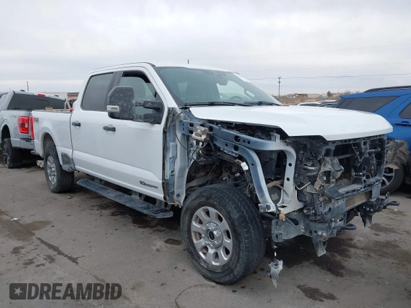 2024 Ford Super Duty F-250 SRW XL with VIN 1FT7W2BT8REC67547, listed as a IAAI auction lot 41260449 with 25,964 mi miles. Bid and sale history available at carsss.com. Image 1.