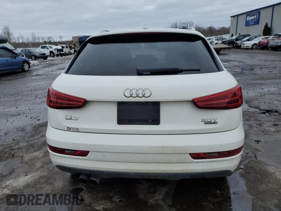2017 Audi Q3 Premium Plus z VIN WA1JCCFS1HR001231, wystawiony jako Copart lot #47367255 z przebiegiem 50 426 mil mil oraz Nie do naprawy. Historia ofert i sprzedaży dostępna na DreamBid. Obrazek 6.