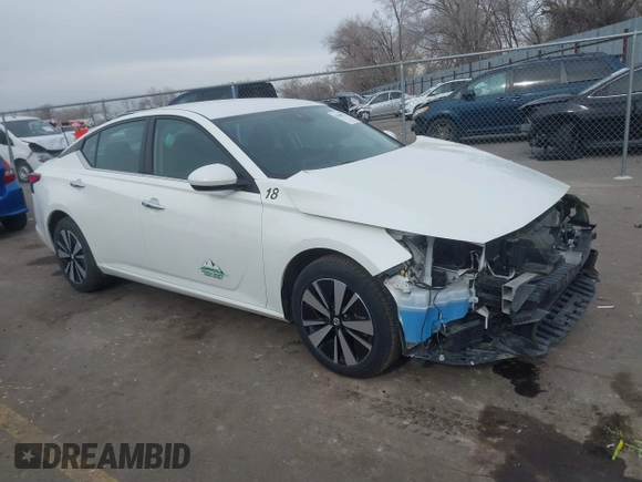 2022 Nissan Altima SV with VIN 1N4BL4DW5NN325216, listed as a IAAI auction lot 41460731 with 15,867 mi miles and . Bid and sale history available at DreamBid. Image 1.