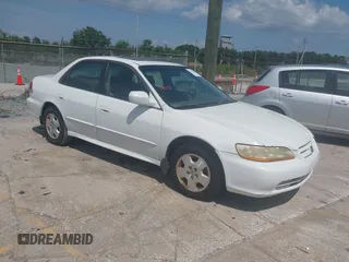 2001 Honda Accord EX z VIN 1HGCG16511A061789, wystawiony jako IAAI lot #42295385 z przebiegiem 227 585 mil mil oraz . Historia ofert i sprzedaży dostępna na DreamBid. Obrazek 1.