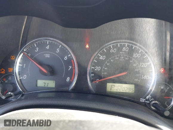 2013 Toyota Corolla L with VIN 5YFBU4EE8DP100982, listed as a IAAI auction lot 42139527 with 220,295 mi miles and . Bid and sale history available at DreamBid. Image 7.