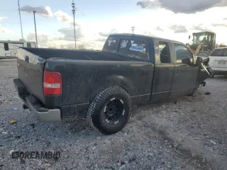 2005 Ford F-150 STX with VIN 1FTRX12W95NA75834, listed as a Copart auction lot 46849285 with 182,546 mi miles and Salvage Title. Bid and sale history available at carsss.com. Image 3.