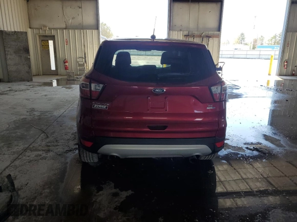 2017 Ford Escape SE with VIN 1FMCU9GD8HUD33366, listed as a Copart auction lot 54874415 with Not Provided miles and Salvage Title. Bid and sale history available at DreamBid. Image 6.
