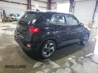 2022 Hyundai Venue SEL with VIN KMHRC8A36NU189674, listed as a Copart auction lot 49145885 with 35,292 mi miles and Salvage Title. Bid and sale history available at DreamBid. Image 3.