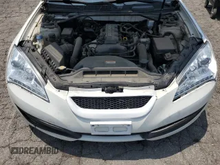 2012 Hyundai Genesis Coupe 2.0T with VIN KMHHT6KD7CU065496, listed as a Copart auction lot 59606335 with 98,008 mi miles and Salvage title. Bid and sale history available at DreamBid. Image 11.