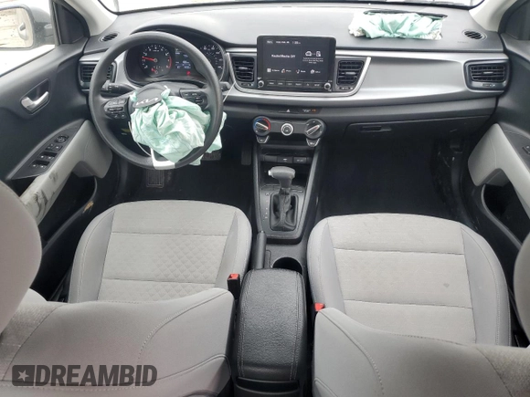 2023 Kia Rio S with VIN 3KPA24AD2PE603329, listed as a Copart auction lot 46631815 with 14,633 mi miles and Salvage Title. Bid and sale history available at carsss.com. Image 8.