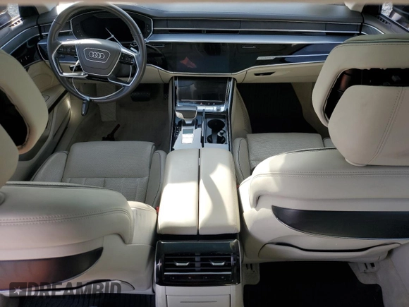 2019 Audi A8 L with VIN WAU8DAF83KN014441, listed as a Copart auction lot 45976415 with 78,749 mi miles and Salvage Title. Bid and sale history available at carsss.com. Image 8.