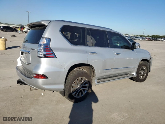 2018 Lexus GX with VIN JTJJM7FX2J5201714, listed as a Copart auction lot 69325084 with 55,670 mi miles and Salvage Title. Bid and sale history available at carsss.com. Image 3.