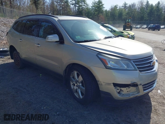 2013 Chevrolet Traverse LTZ z VIN 1GNKVLKD1DJ202428, wystawiony jako IAAI lot #42134820 z przebiegiem 126 532 mil mil oraz . Historia ofert i sprzedaży dostępna na DreamBid. Obrazek 1.