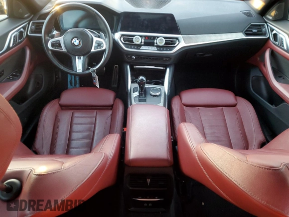 2022 BMW 4 Series M440i xDrive z VIN WBA13AW01NFM58124, wystawiony jako Copart lot #85731994 z przebiegiem 15 922 mil mil oraz Szkoda całkowita • Salvage title. Historia ofert i sprzedaży dostępna na DreamBid. Obrazek 8.