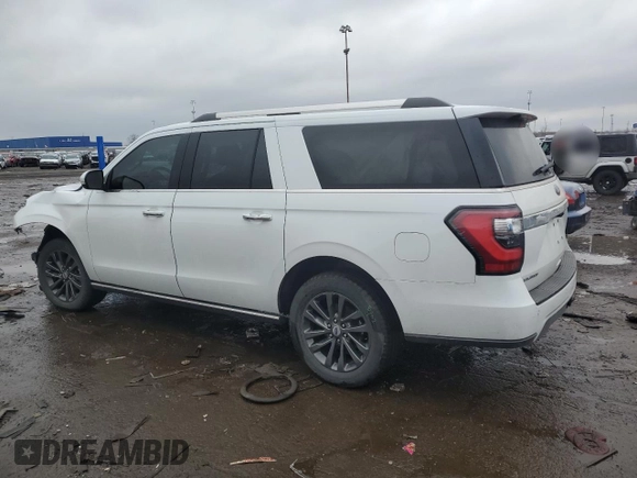2021 Ford Expedition Max Limited with VIN 1FMJK1KT9MEA19727, listed as a Copart auction lot 51141425 with 78,211 mi miles and Salvage title. Bid and sale history available at DreamBid. Image 2.