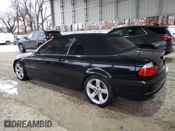 2004 BMW 3 Series 325Ci with VIN WBABW33494PG97947, listed as a Copart auction lot 86282244 with 215,753 mi miles and Clean Title. Bid and sale history available at carsss.com. Image 2.