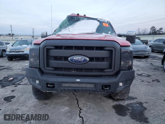 2011 Ford F-250 XL with VIN 1FT7X2BT2BEC32781, listed as a Copart auction lot 42215145 with Not Provided miles and Salvage Title. Bid and sale history available at DreamBid. Image 5.