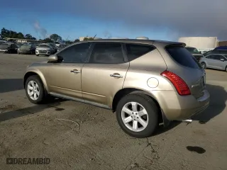 2006 Nissan Murano S with VIN JN8AZ08T56W423837, listed as a Copart auction lot 70247344 with 166,424 mi miles and Salvage Title. Bid and sale history available at carsss.com. Image 2.