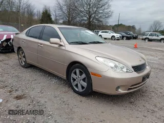 2005 Lexus ES 350 with VIN JTHBA30G655068834, listed as a IAAI auction lot 41681289 with 181,681 mi miles and . Bid and sale history available at DreamBid. Image 1.