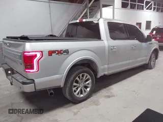 2017 Ford F-150 XL with VIN 1FTEW1EG4HFC45490, listed as a IAAI auction lot 41505033 with 122,991 mi miles. Bid and sale history available at carsss.com. Image 4.