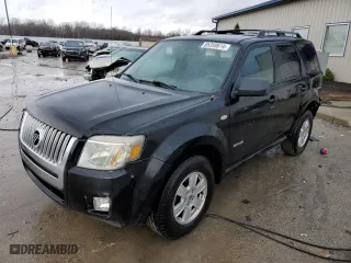 2008 Mercury Mariner with VIN 4M2CU81Z98KJ39101, listed as a Copart auction lot 85359614 with 215,565 mi miles and Salvage Title. Bid and sale history available at carsss.com. Image 1.