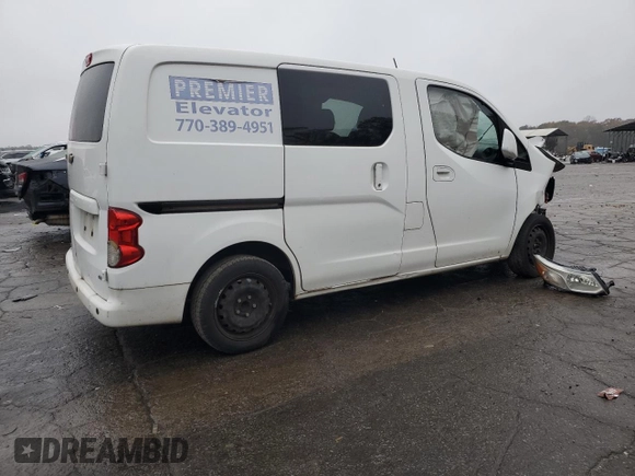 2015 Chevrolet City Express Cargo Van LT with VIN 3N63M0ZN3FK728748, listed as a Copart auction lot 82391574 with Not Provided miles and Salvage Title. Bid and sale history available at carsss.com. Image 3.