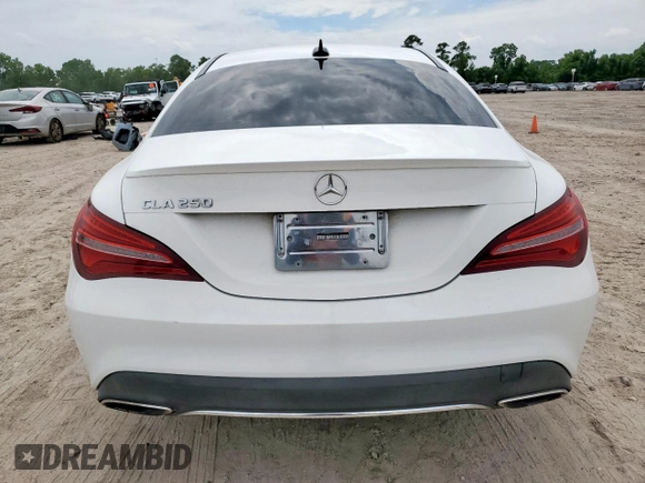 2019 Mercedes-Benz CLA 250 with VIN WDDSJ4EBXKN751903, listed as a Copart auction lot 59183915 with 71,604 mi miles and Salvage title. Bid and sale history available at DreamBid. Image 6.