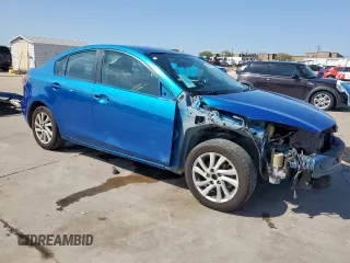 2012 Mazda 3 with VIN JM1BL1V71C1527104, listed as a Copart auction lot 50247405 with 204,915 mi miles and Clean Title. Bid and sale history available at DreamBid. Image 4.