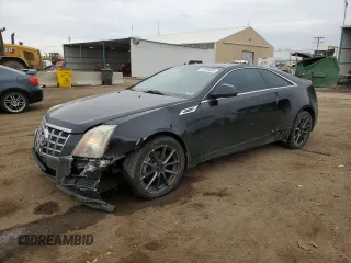 2014 Cadillac CTS Coupe Premium with VIN 1G6DH1E3XE0185011, listed as a Copart auction lot 45329005 with 140,440 mi miles and Salvage Title. Bid and sale history available at carsss.com. Image 1.