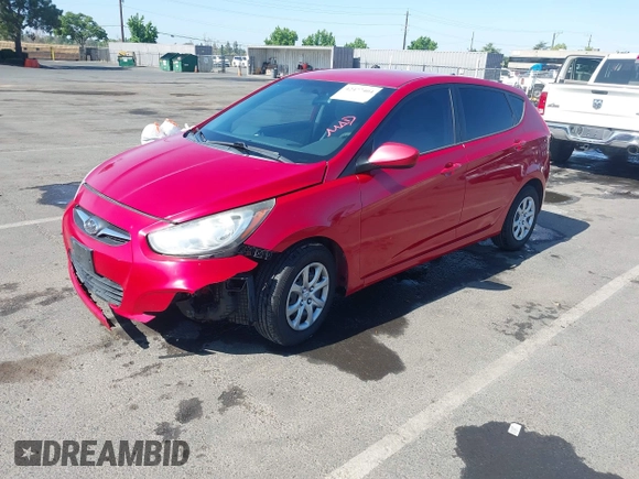 2012 Hyundai Accent GS with VIN KMHCT5AE6CU030446, listed as a IAAI auction lot 42477404 with 186,220 mi miles and . Bid and sale history available at DreamBid. Image 18.