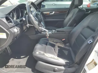 2013 Mercedes-Benz C 250 Sport with VIN WDDGF4HB1DR270887, listed as a Copart auction lot 56064215 with 267,210 mi miles and Clean Title. Bid and sale history available at DreamBid. Image 7.