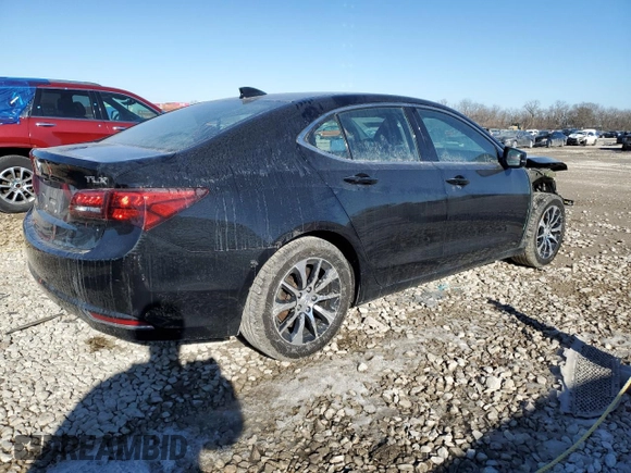 2017 Acura TLX w/Technology Pkg with VIN 19UUB1F51HA004912, listed as a Copart auction lot 42542565 with 120,594 mi miles and Salvage Title. Bid and sale history available at carsss.com. Image 3.