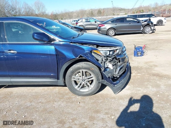 2018 Hyundai Santa Fe Sport 2.4L with VIN 5XYZTDLB1JG535613, listed as a IAAI auction lot 41845704 with 103,999 mi miles. Bid and sale history available at carsss.com. Image 6.
