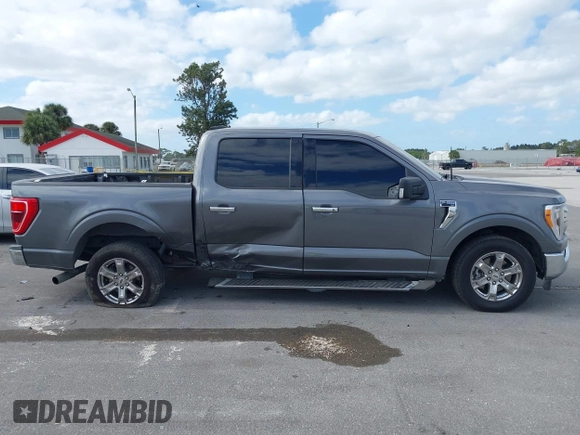 2021 Ford F-150 XL with VIN 1FTEW1CPXMFD00974, listed as a IAAI auction lot 41093772 with 112,890 mi miles and . Bid and sale history available at carsss.com. Image 13.