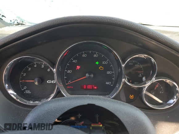 2006 Pontiac G6 GT with VIN 1G2ZH358764287536, listed as a Copart auction lot 73500394 with 81,007 mi miles and Clean title. Bid and sale history available at DreamBid. Image 9.