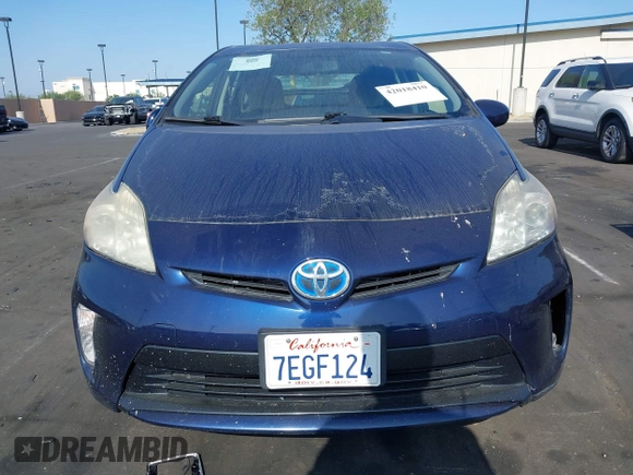 2014 Toyota Prius Four with VIN JTDKN3DU5E1749371, listed as a IAAI auction lot 42018410 with 115,395 mi miles. Bid and sale history available at carsss.com. Image 12.