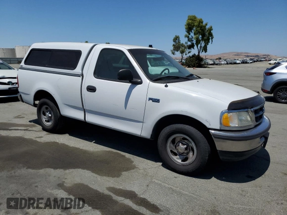 1997 Ford F-150 with VIN 1FTDF1722VKA91457, listed as a Copart auction lot 62339055 with 212,095 mi miles and Clean title. Bid and sale history available at DreamBid. Image 4.