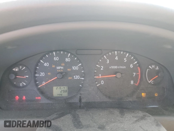 2006 Nissan Sentra S with VIN 3N1CB51DX6L614221, listed as a Copart auction lot 48555105 with 215,147 mi miles and Salvage Title. Bid and sale history available at DreamBid. Image 9.