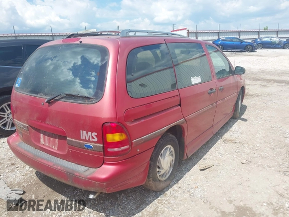 1995 Ford Windstar GL with VIN 2FMDA5140SBC55967, listed as a IAAI auction lot 42208201 with 97,670 mi miles and . Bid and sale history available at carsss.com. Image 4.