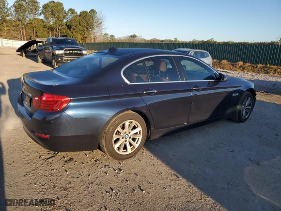 2016 BMW 5 Series 528i with VIN WBA5A5C58GG349087, listed as a Copart auction lot 42316775 with 76,921 mi miles and Salvage Title. Bid and sale history available at carsss.com. Image 3.