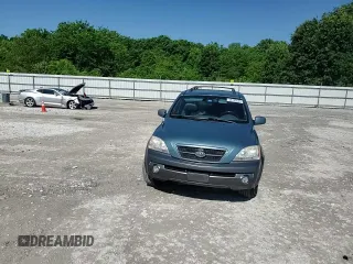 2003 Kia Sorento LX with VIN KNDJC733235055552, listed as a Copart auction lot 56196055 with 109,995 mi miles and Salvage title. Bid and sale history available at DreamBid. Image 14.