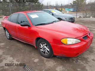 2004 Pontiac Grand Am SE1 with VIN 1G2NF52E64M515839, listed as a IAAI auction lot 41687504 with 194,818 mi miles. Bid and sale history available at carsss.com. Image 1.